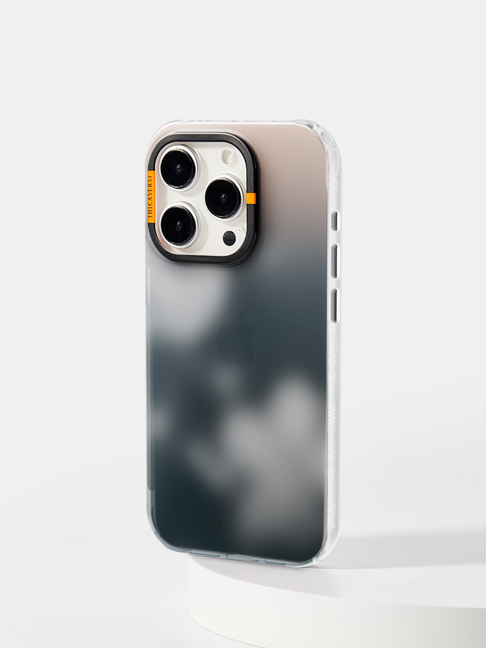 Monochrome Radiance Iridescent Phone Case - Grey | Sleek & Durable Protective Cover for iPhone & Samsung | Perfect for Everyday Use, Travel & Style
