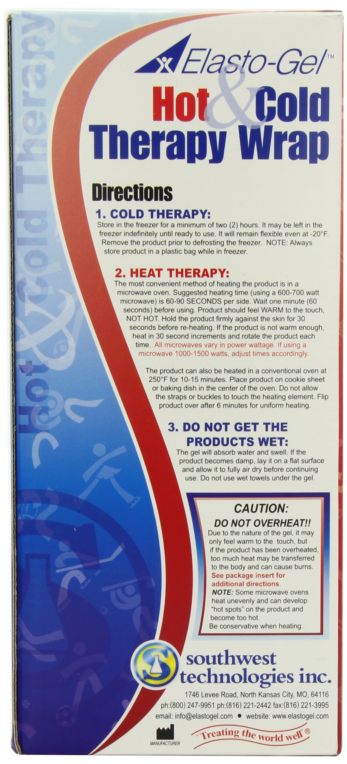 Elasto Gel Hot & Cold Therapy Wrap - 9