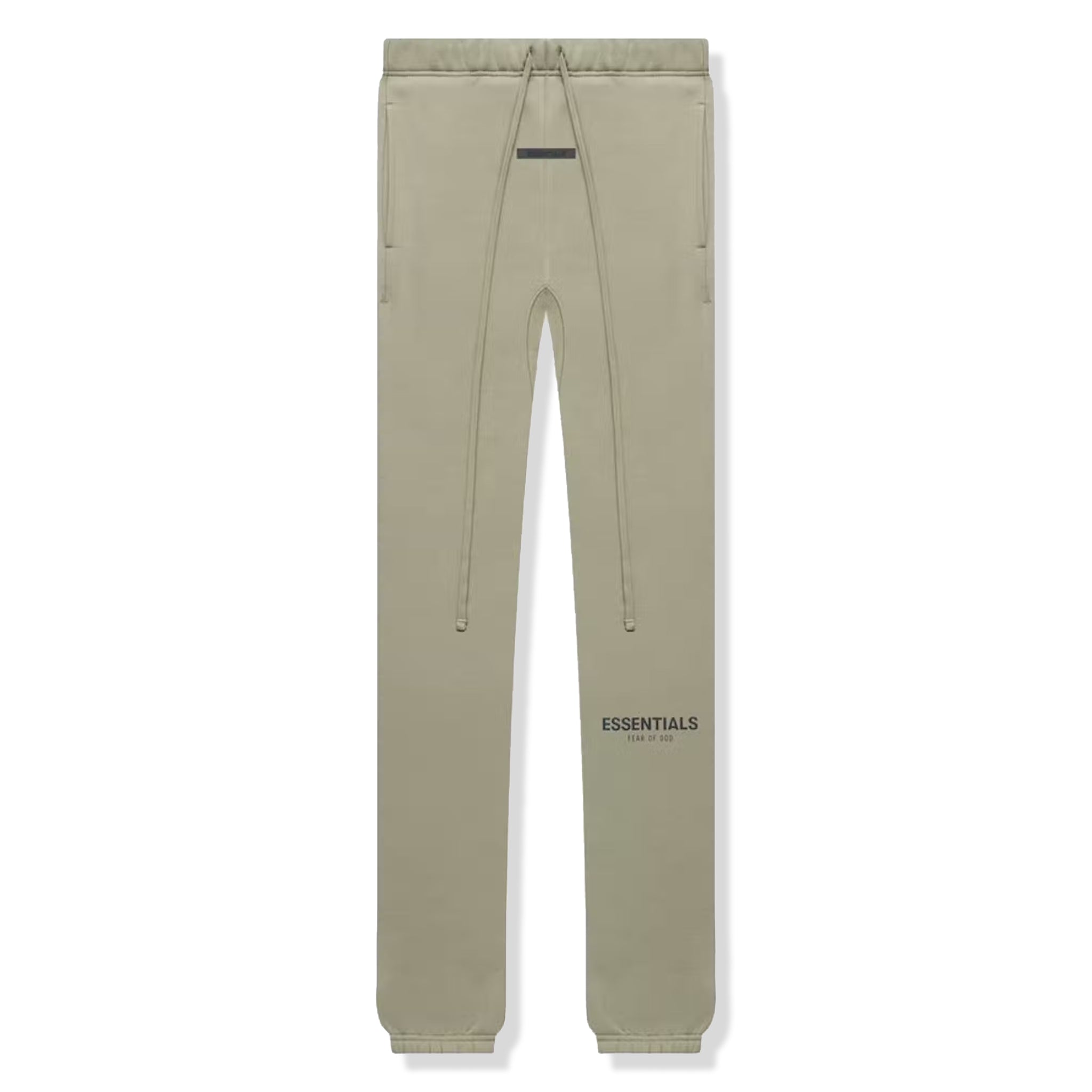 Fear Of God Essentials Pistachio Reflective Sweatpants for Men - Comfortable Joggers with Reflective Details (Fall 2021 Collection) - Perfect for Gym, Lounge & Streetwear Fashion