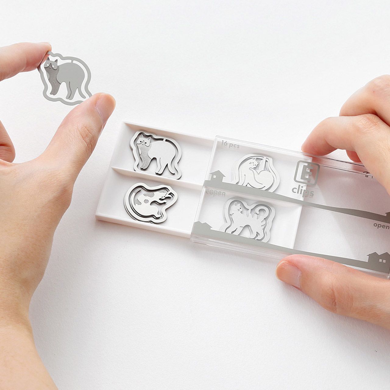 16-Piece MD Etching E-Clips Set - Stainless Steel Retaining Rings for Automotive, Machinery & DIY Projects