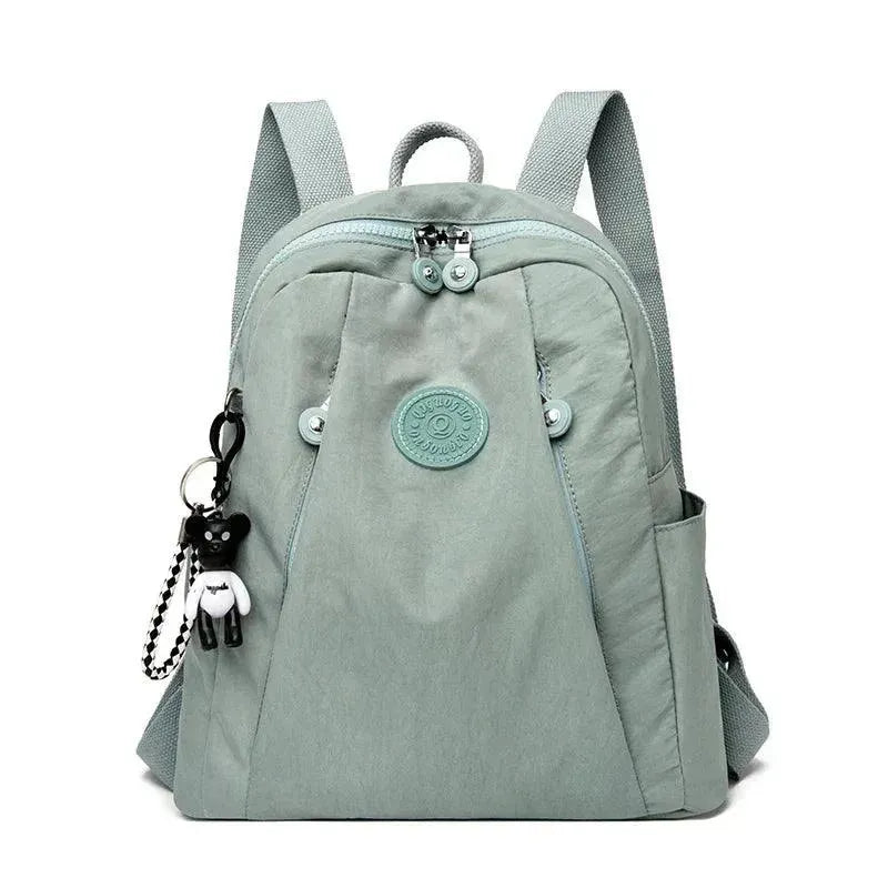 Waterproof Nylon Backpack for Teens - Lightweight School Backpack with USB Charging Port, Durable Travel Backpack for High School & College Students - Perfect for School, Travel & Outdoor Adventures
