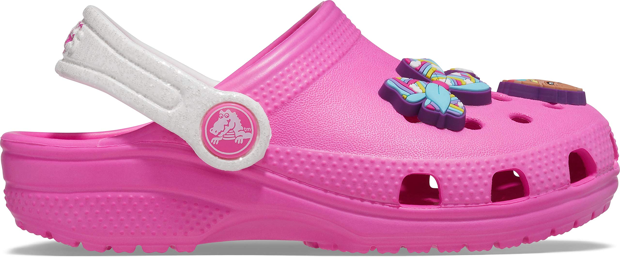 Crocs Unisex-Child Fun Lab JoJo Siwa Clog | Kids' Lightweight Comfortable Water Shoes for Beach, Pool & Outdoor Play