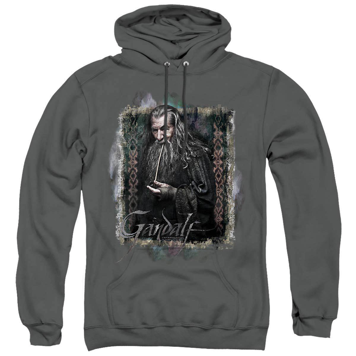 The Hobbit Gandalf Hoodie for Adults - Cozy Unisex Pullover for Movie Fans