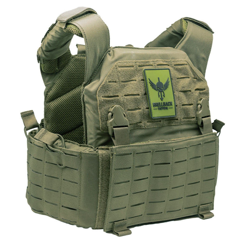 Shellback Tactical Rampage 2.0 Plate Carrier - Military Grade Body Armor Vest for Tactical & Combat Use - Adjustable MOLLE System - Perfect for Law Enforcement, Airsoft & Outdoor Activities