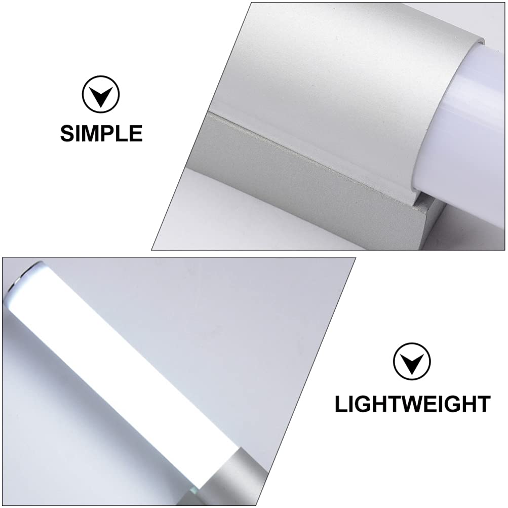 PRETYZOOM 1pc LED Mirror Headlight Wall Light Bar - Modern White LED Makeup Lighting for Bathroom Vanity, Dressing Room & Indoor Cabinet - Energy Efficient Bright Illumination for Grooming & Makeup Application