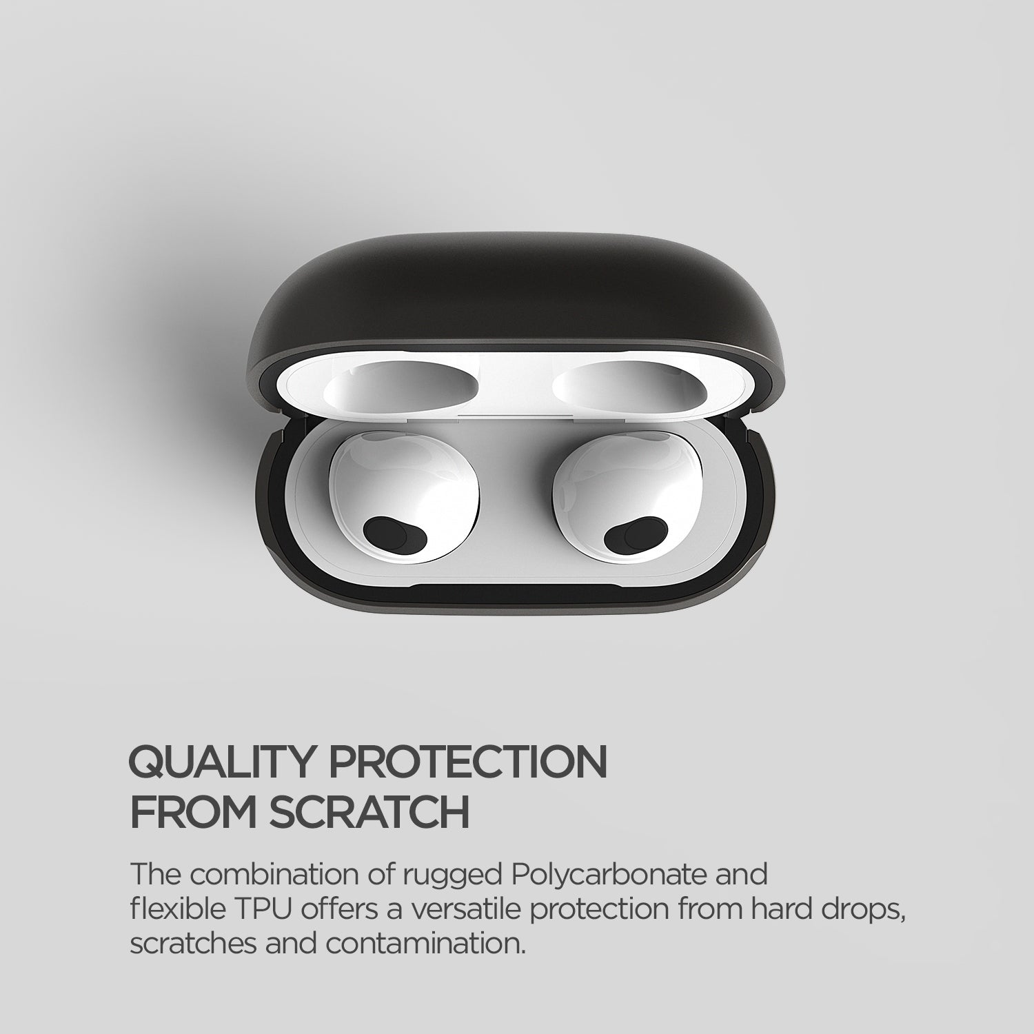 Apple AirPods 3 Protective Case - Slim Modern Design Cover for Wireless Charging | Perfect for Travel, Workout & Daily Use