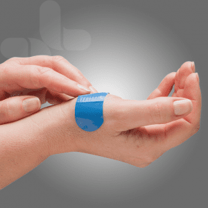 Premium Detectable Bandages - Extra Wide Strip, Box of 100 | First Aid for Food Industry & Metal Detection Safety | Ideal for Commercial Kitchens & Food Processing Facilities