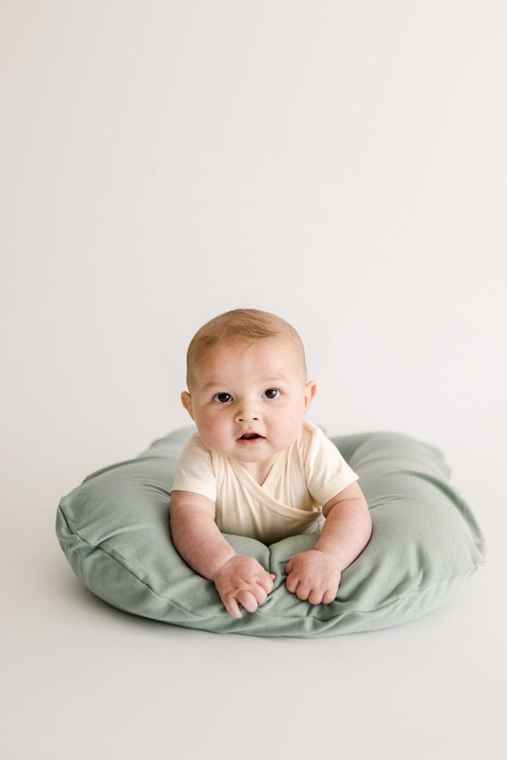 Organic Cotton Cover for Snuggle Me Infant Lounger - Soft & Breathable Baby Nest Cushion Protector - Perfect for Nursery, Playtime & Co-Sleeping