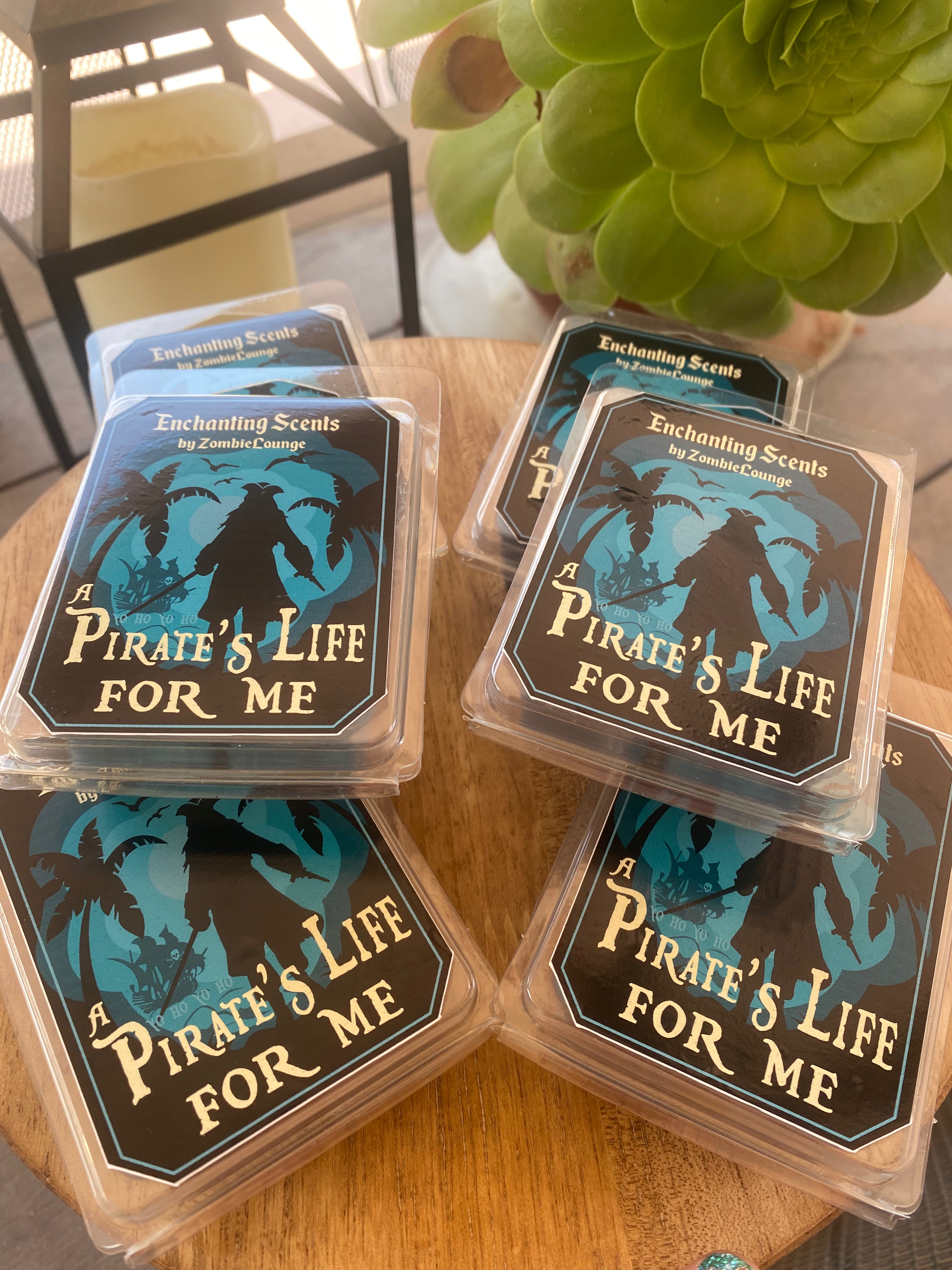 Pirates Life For Me Wax Melts - Handmade Scented Wax Cubes for Warmers | Perfect for Home, Office & Gifts | Long-Lasting Fragrance for Relaxation & Aromatherapy