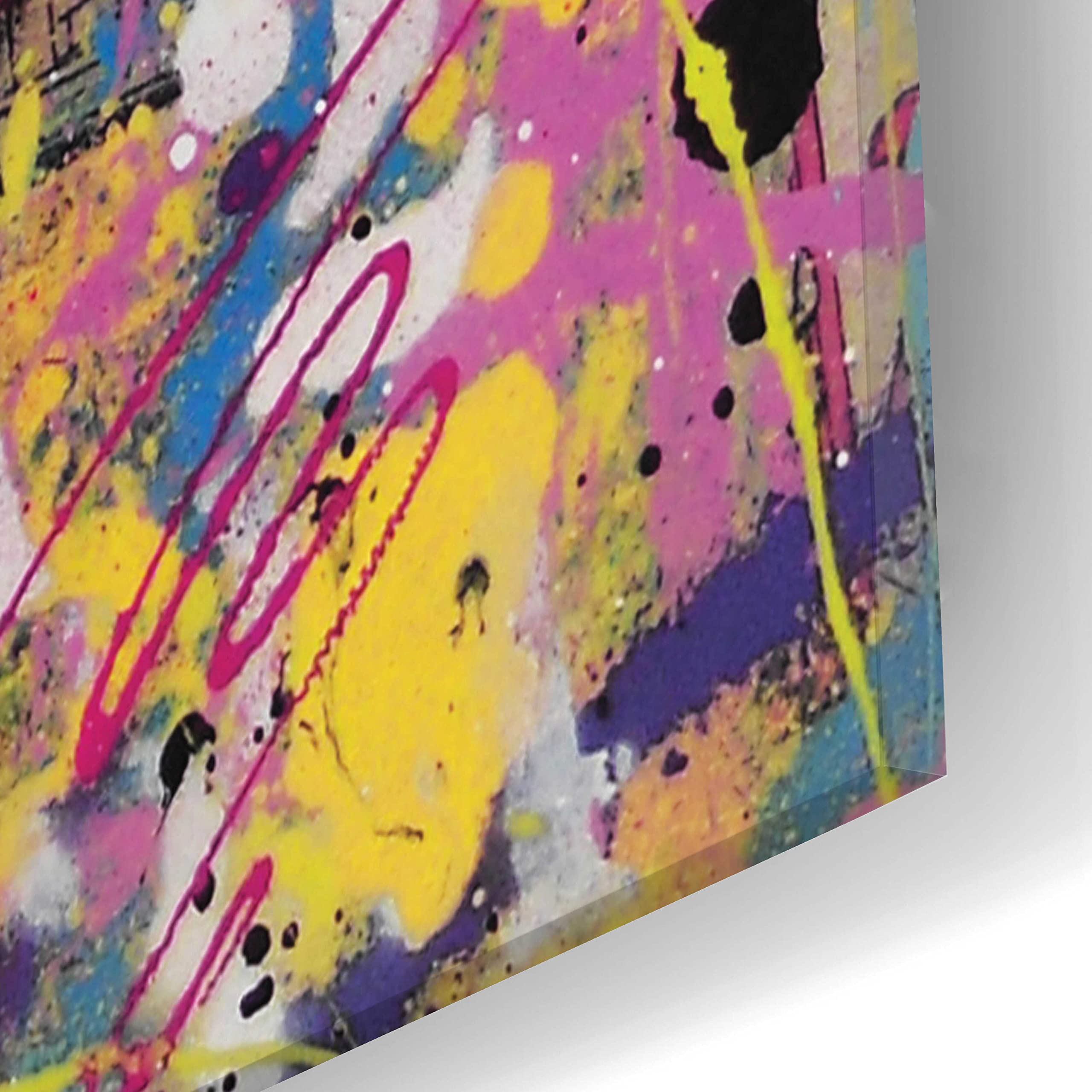 Epic 'HEROS' Acrylic Glass Wall Art by David Drioton - 16x24 Inches Modern Home Decor for Living Room, Bedroom & Office
