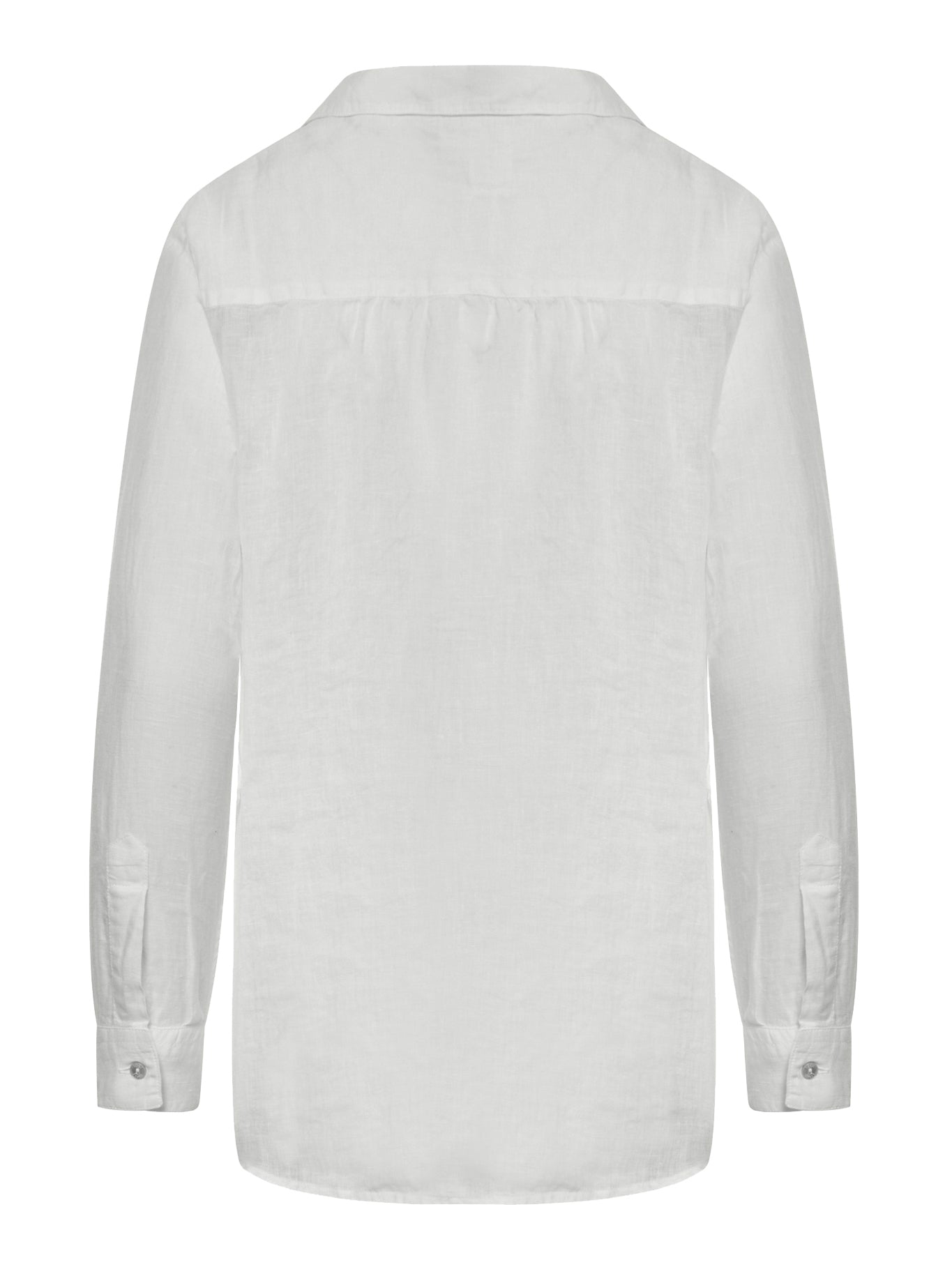 Stylish Linen Shirt with Asymmetric Hem for Women | Breathable & Lightweight Summer Top | Perfect for Casual Outings, Beach Vacations & Boho Fashion