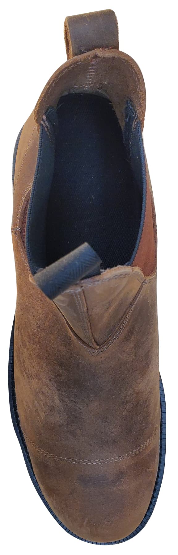 Canada West Men's Romeos Boots - Durable Leather Work Boots for Men - Comfortable Slip-On Design - Perfect for Construction, Farming & Outdoor Work