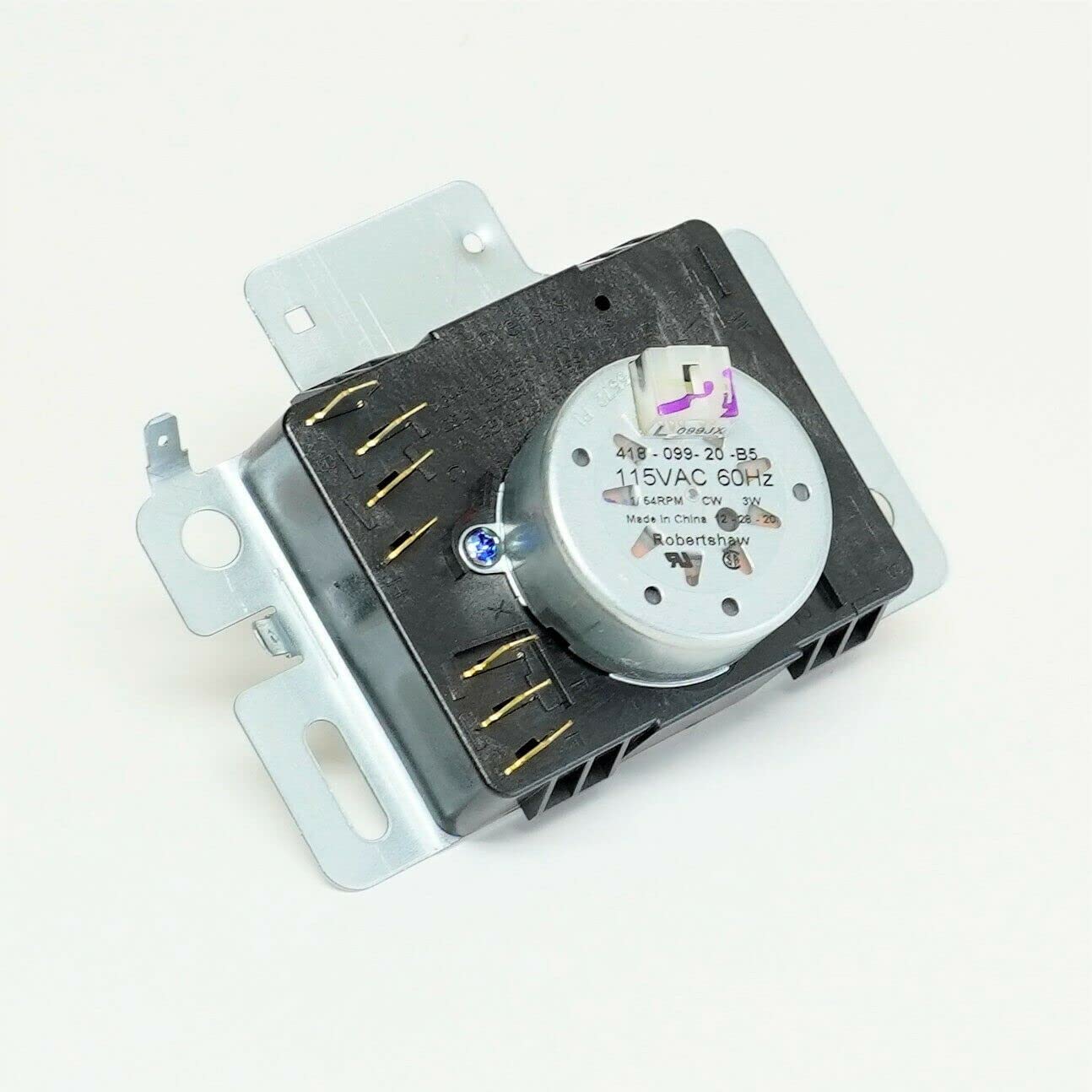 Whirlpool WPW10436306 Dryer Timer Replacement - Compatible with 162-719-1 - Perfect for DIY Appliance Repair & Laundry Room Maintenance