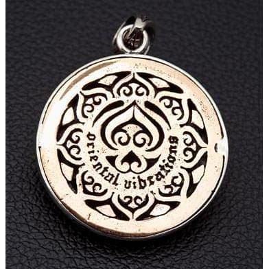 Authentic Hindu Ganesha Sterling Silver Pendant Necklace - 925 Silver Religious Jewelry for Meditation, Yoga & Spiritual Protection