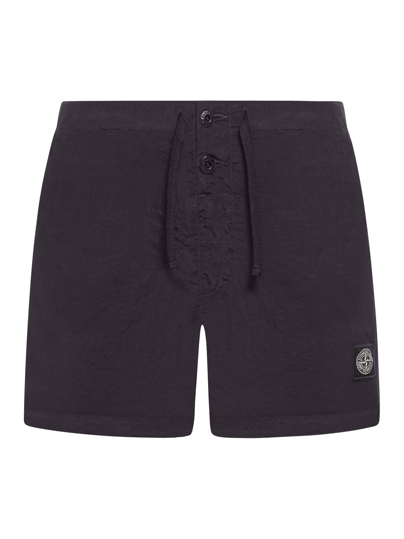 Stone Island Men's Nylon Swim Trunks - Quick Dry Red Swim Shorts with UPF Protection | Beach, Pool & Water Sports | Style K1S15B100006S0043 V0011Mosto