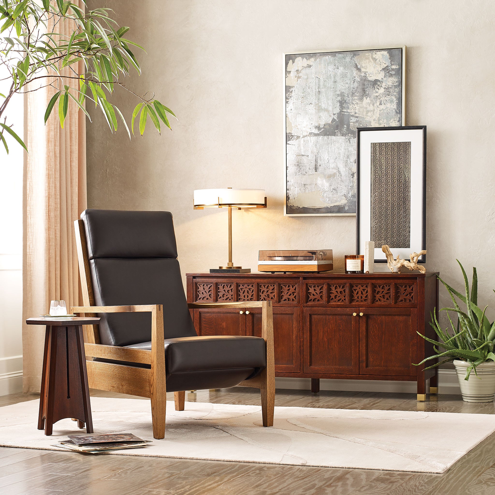 Surrey Hills Recliner Chair - Premium Comfort Leather Reclining Sofa for Living Room | Perfect for Relaxing, Watching TV & Napping