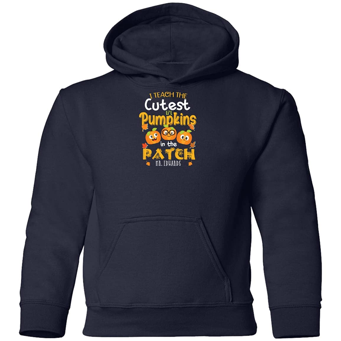Halloween T-Shirts for Women & Men - Funny Cute Pumpkin Witch Design with Custom Name - Perfect for Grandma, Teacher & Halloween Costume Parties