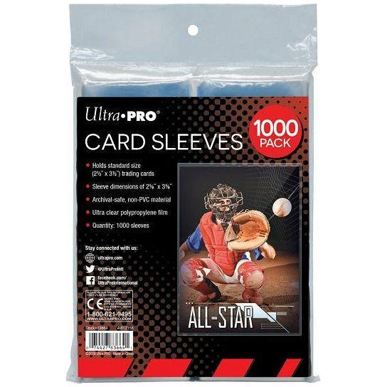 Premium Clear Card Sleeves (1000 Count) - Perfect for Trading Cards, Collectibles & Board Games - Acid-Free Protection for MTG, Pokemon & Yu-Gi-Oh Cards - Retail Pack