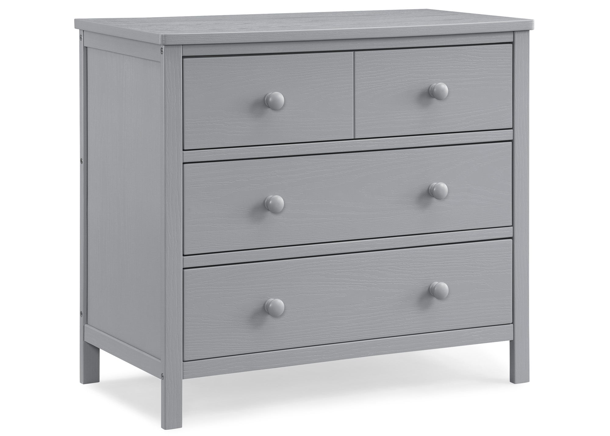 Sweet Beginnings 3 Drawer Dresser - White Nursery Dresser with Soft-Close Drawers for Baby Room Organization | Perfect for Baby Clothes, Diapers & Nursery Storage
