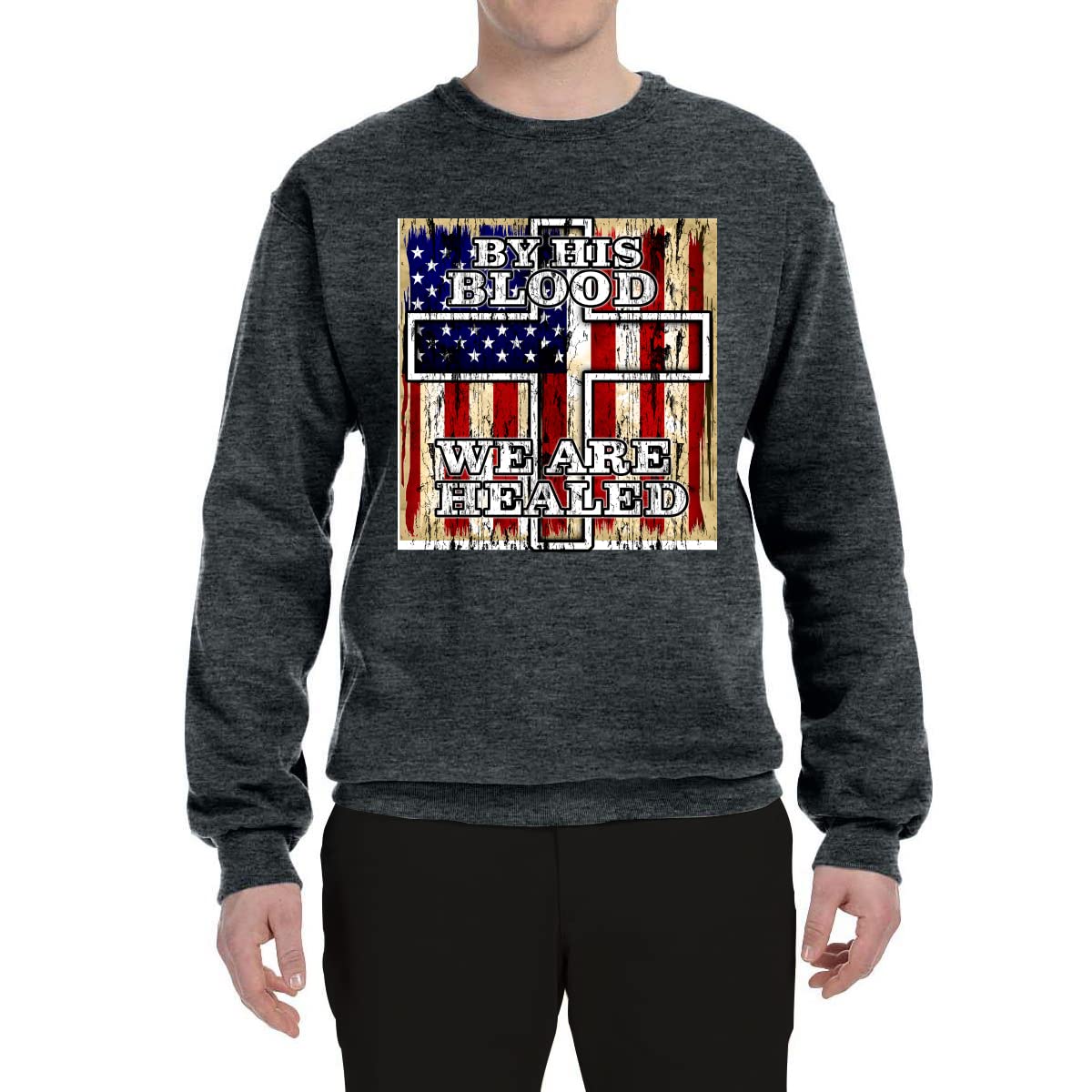 Wild Bobby Christian Graphic Sweatshirt - Unisex Crewneck for Faith & Worship