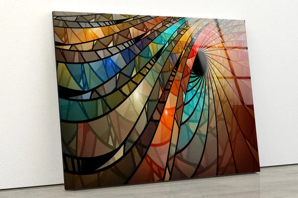 3D Abstract Pattern UV Printed Aluminum Art - High Quality Australian Made Wall Decor for Modern Home & Office