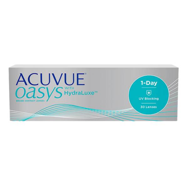 ACUVUE OASYS Contact Lenses (30 Pack) - Monthly Disposable for Dry Eyes & All-Day Comfort - Perfect for Work, Travel & Sports