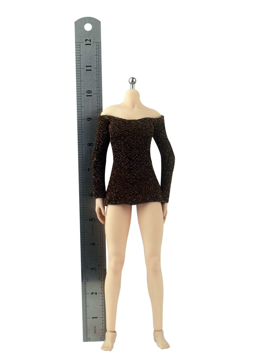 Phicen 1/6 Scale Female Seamless Body Super Flexible Action Figure - PLMB2016-S16A Headless Bikini Version for Collectors & Photography - Perfect for Doll Customization, Cosplay & Display Scenes
