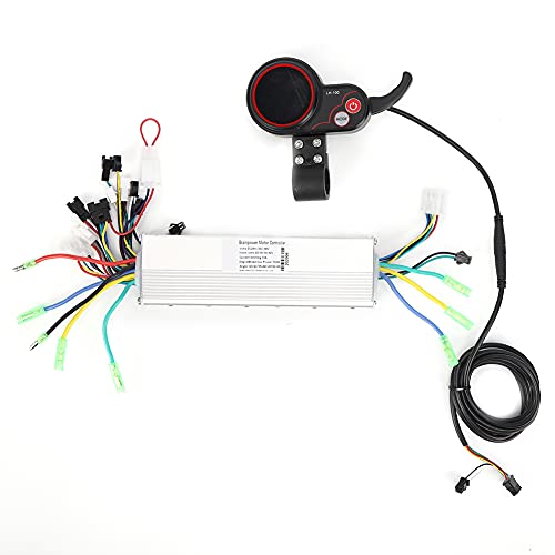 Universal 60V 250-350W LCD Instrument Controller Set for Electric Scooters & Mountain Bikes - Durable Aluminum & ABS Control Panel - Perfect for Commuting, Off-Road Adventures & DIY E-Bike Upgrades