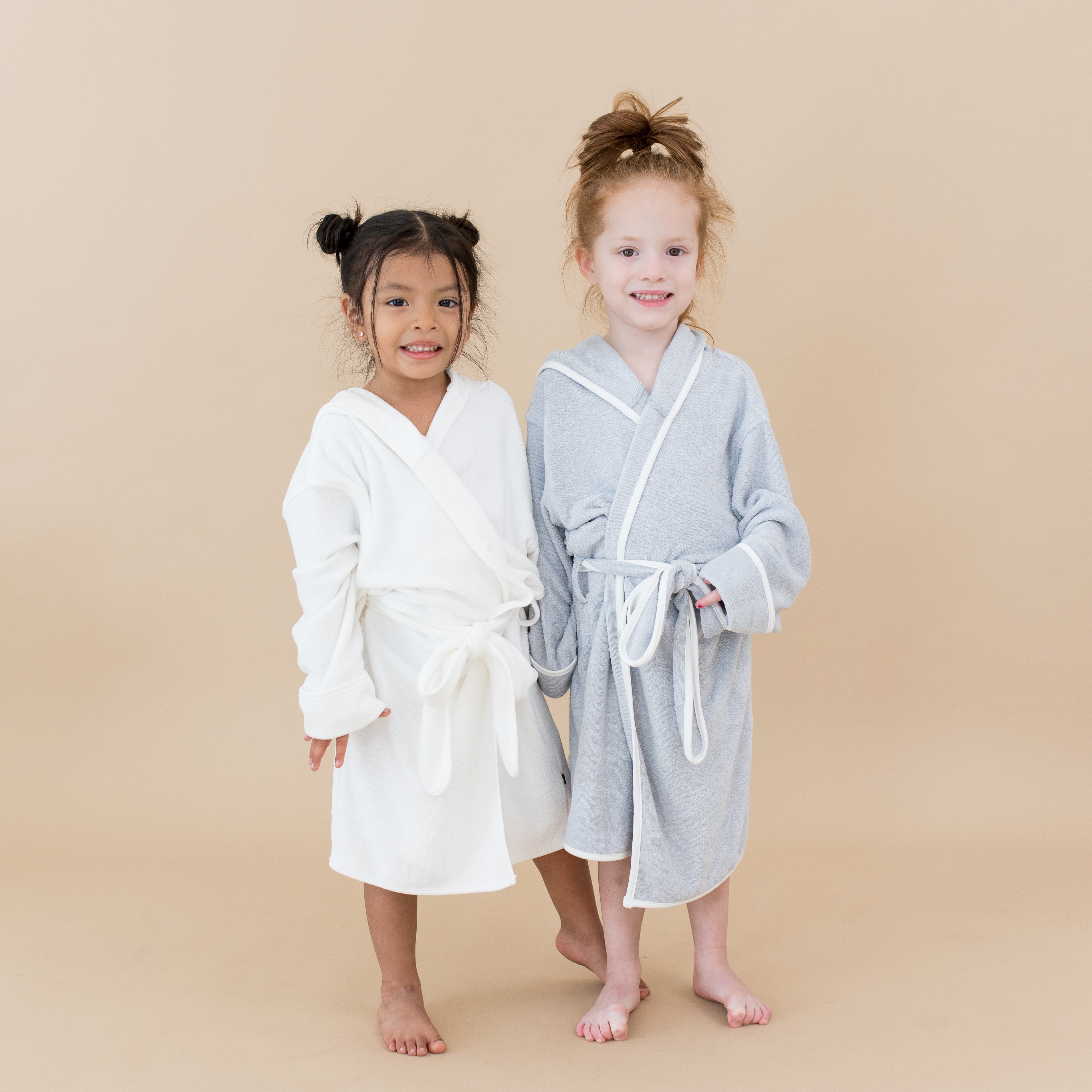 Premium Hooded Bath Robe with Cloud Trim - Soft & Absorbent Cotton Blend for Women & Men - Perfect for Spa, Lounging & Cozy Evenings at Home