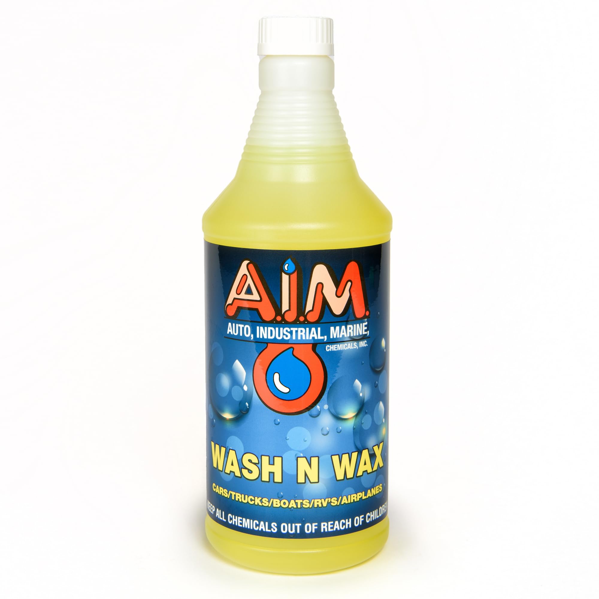 Premium Car Wash Soap with Wax - pH Balanced Formula (1 Quart) for Shiny, Protected Cars - Ideal for Home & Professional Auto Detailing