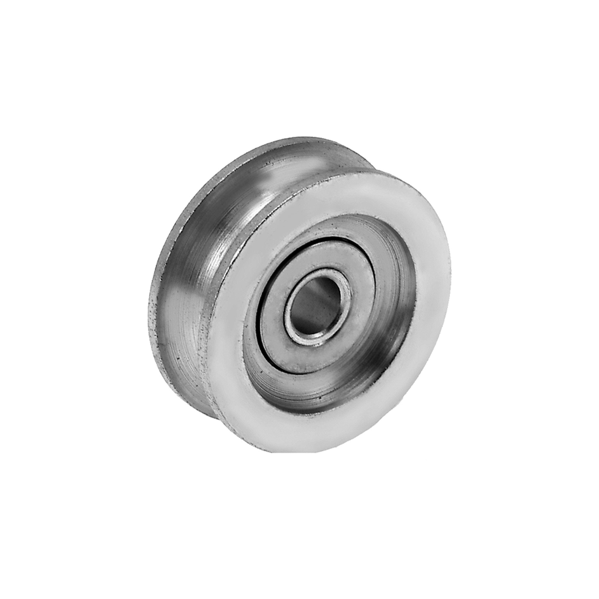 61018 U Groove Table Roller - Heavy Duty Conveyor Roller for Industrial Material Handling, Warehouse Equipment & Assembly Line Use