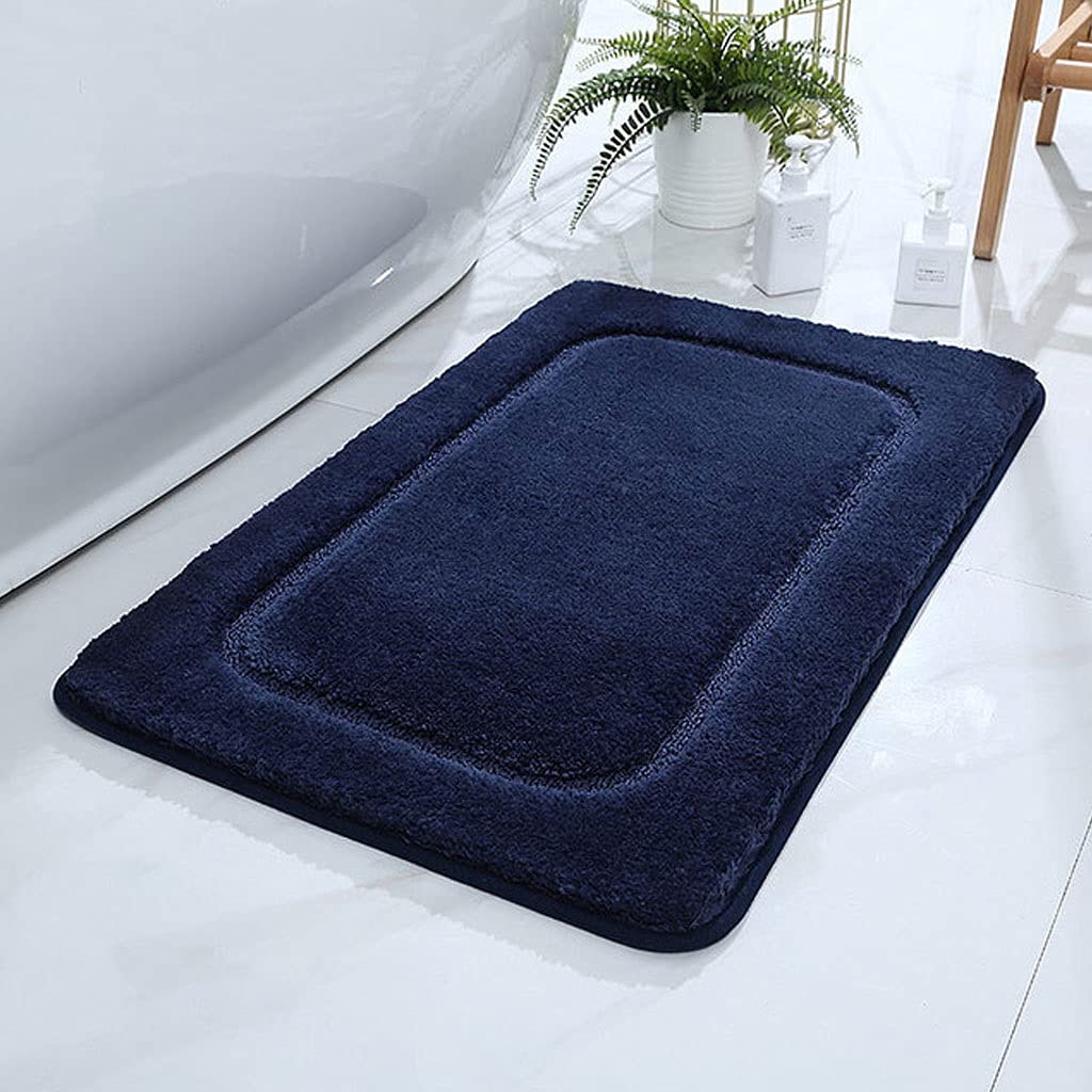 Non-Slip Soft Absorbent Bathroom Rug Mat - Machine Washable 40x60cm Bath Mat for Shower, Tub & Bathroom Floor - Perfect for Wet Areas, Spa-Like Comfort & Home Decor (Color: F)