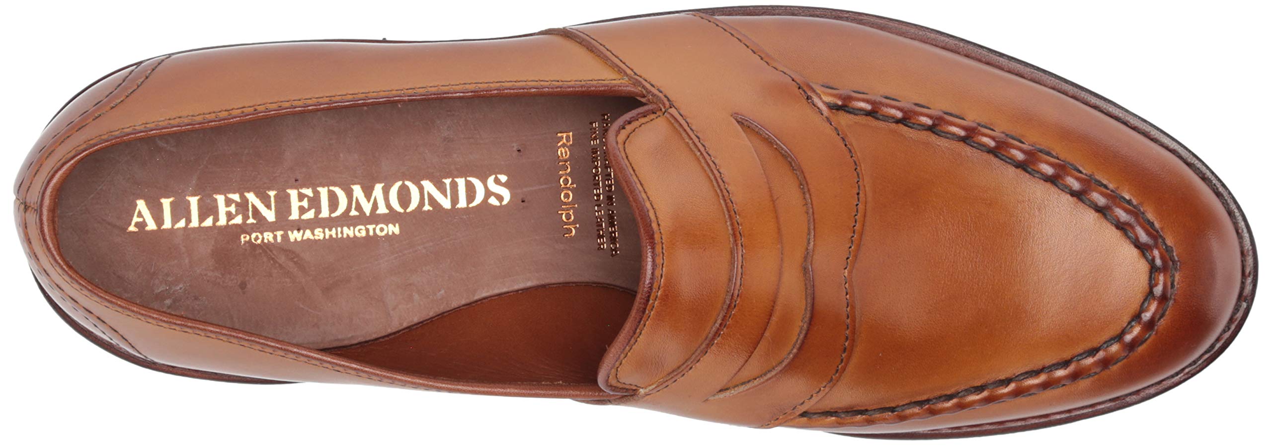 Allen Edmonds Men's Randolph Penny Loafer - Genuine Leather Dress Shoes for Men, Comfortable & Stylish Business Casual Footwear - Perfect for Office, Weddings & Formal Events