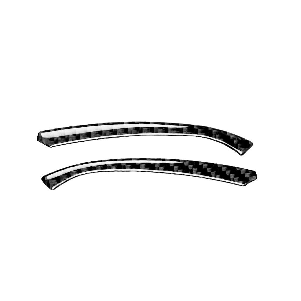 Carbon Fiber Dashboard Trim Cover for Nissan 370Z (2009-2020) - 2-Piece Interior Accessory Set - Upgrade Your Car's Luxury Look for Daily Driving & Car Shows