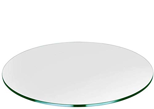 24 Inch Round Tempered Glass Table Top - 1/4