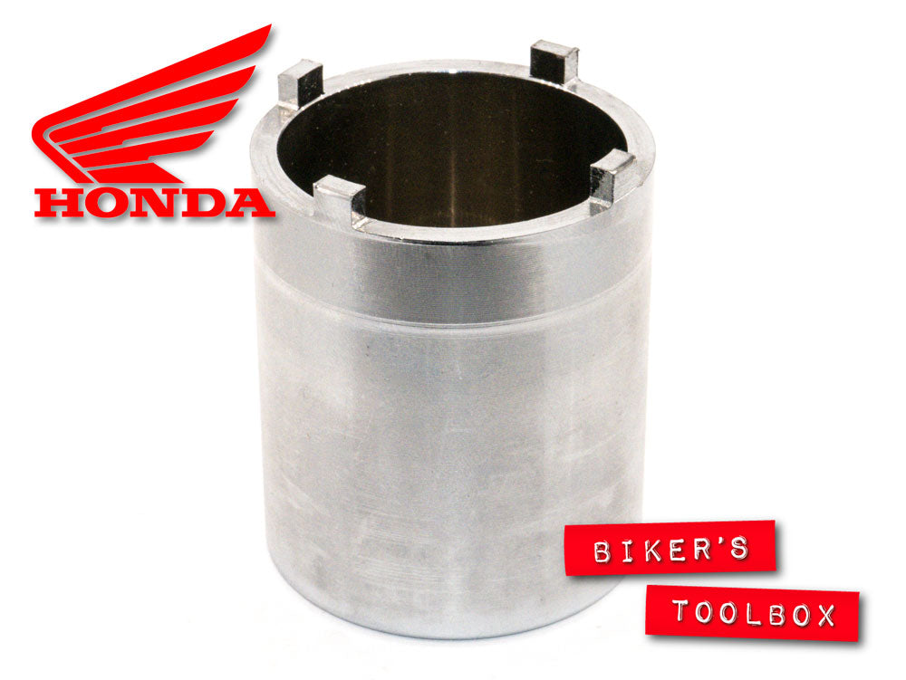 Honda 48.5/41mm Steering Stem Nut Driver Tool - Motorcycle & ATV Steering System Repair Kit - Perfect for Honda Bike Maintenance and Off-Road Vehicle Servicing