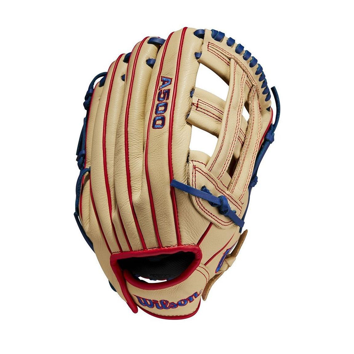 A500 12 Inch Baseball Glove for Youth & Adults - Premium Leather Mitt for Training, Games & Practice - Perfect for Outfield, Infield & Softball Use