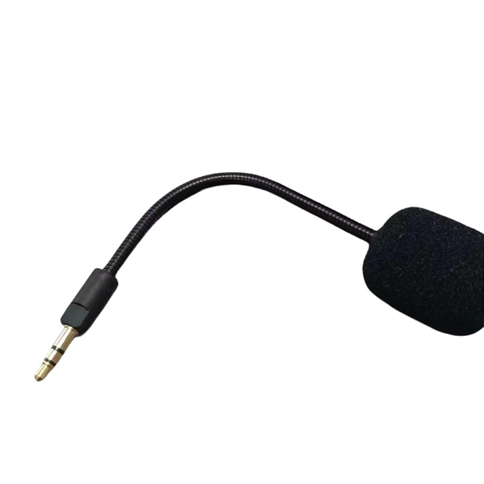 Detachable 3.5mm Boom Microphone for BarracudaX Headset - Plug & Play Windproof Foam Mic with Noise Cancellation - Flexible & Stylish Design for Gaming, Streaming & Online Meetings