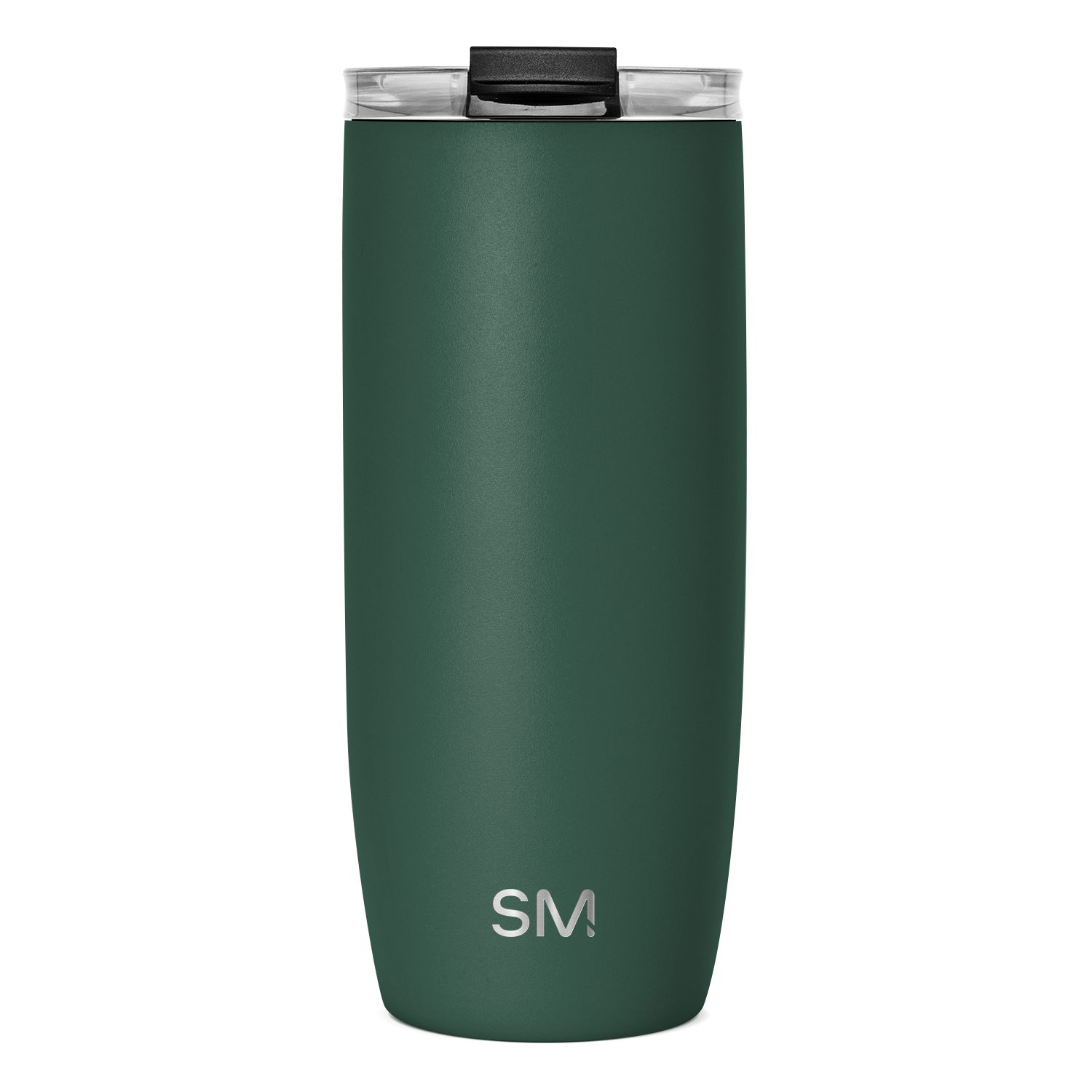 Voyager 20oz Insulated Tumbler with Clear Flip Lid & Straw - Leakproof Stainless Steel Travel Mug for Hot & Cold Drinks - Perfect for Office, Gym, Hiking & Outdoor Activities