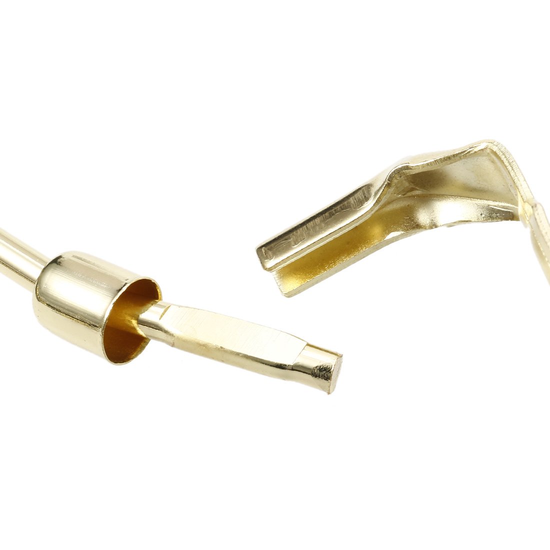 uxcell 12 Inch Brass Lamp Harp Holder for Table & Floor Lamps - Perfect for Home, Office, and Living Room Lighting Decor
