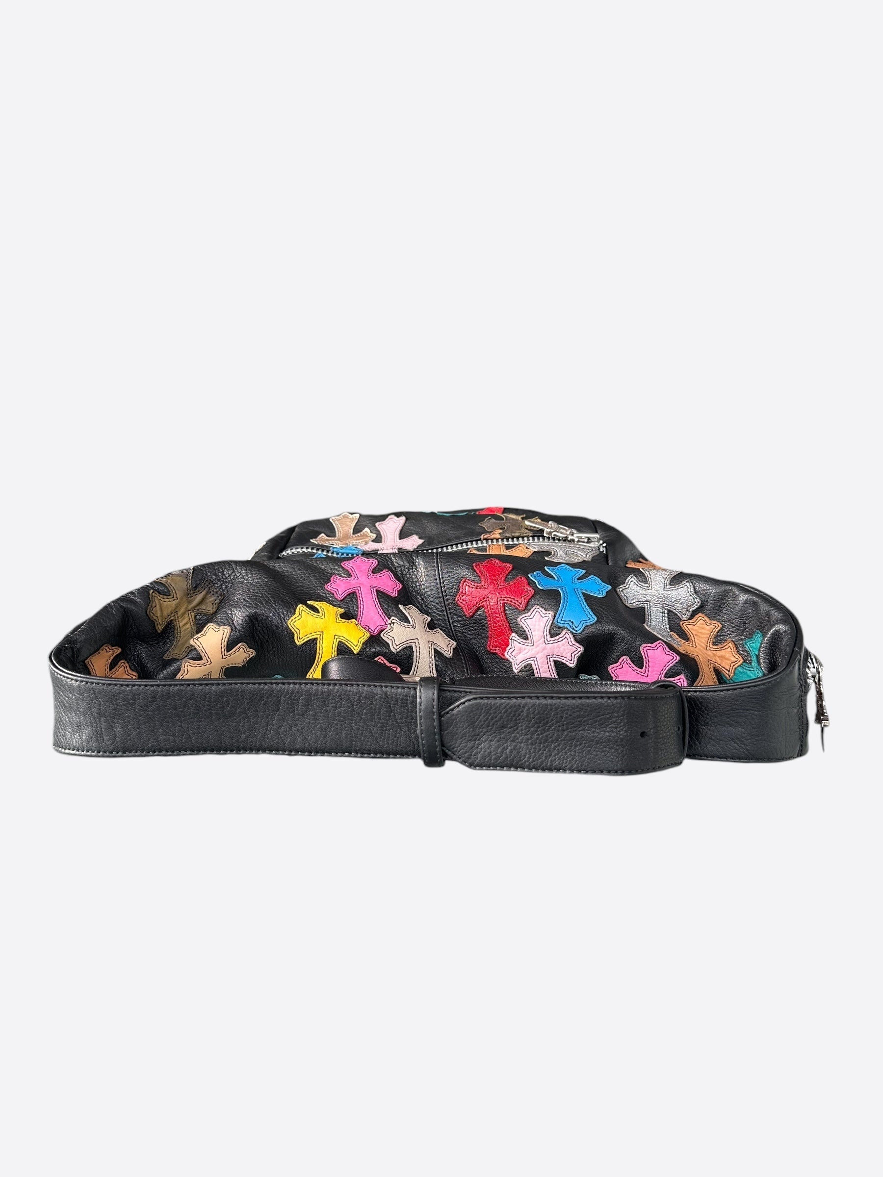 Chrome Hearts Black Multicolor XL Snat Pack - Stylish Crossbody Bag for Men & Women | Perfect for Travel, Concerts, and Everyday Use