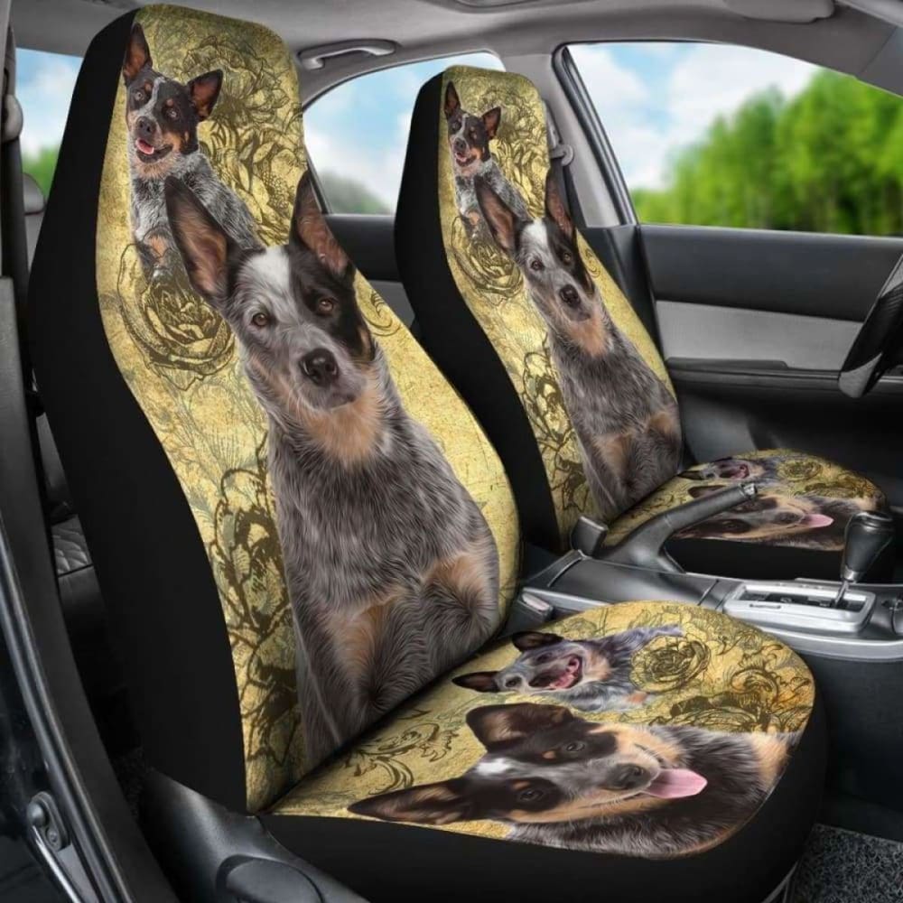 Premium Australian Cattle Dog Car Seat Covers - Durable Pet Protection for Trucks & SUVs - Perfect for Travel, Outdoor Adventures & Daily Commutes