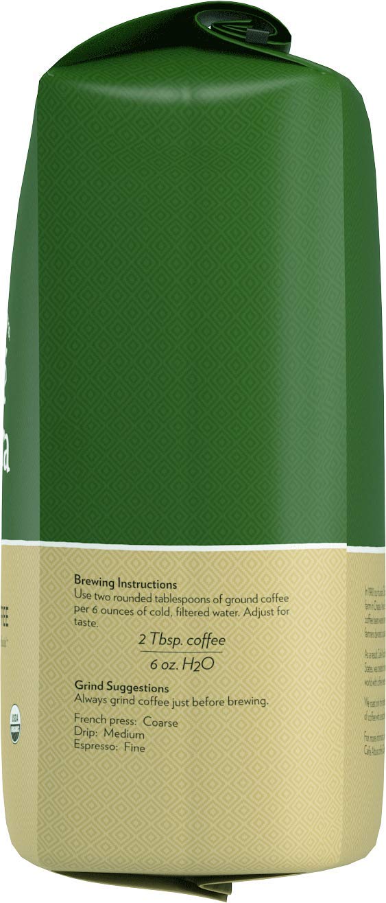 Organic Decaf Dark Roast Whole Bean Coffee by Cafe Altura - Water Processed, Low Acid, Fair Trade Certified | Perfect for Home Brewing, Office Use & Gifts (Packaging May Vary)
