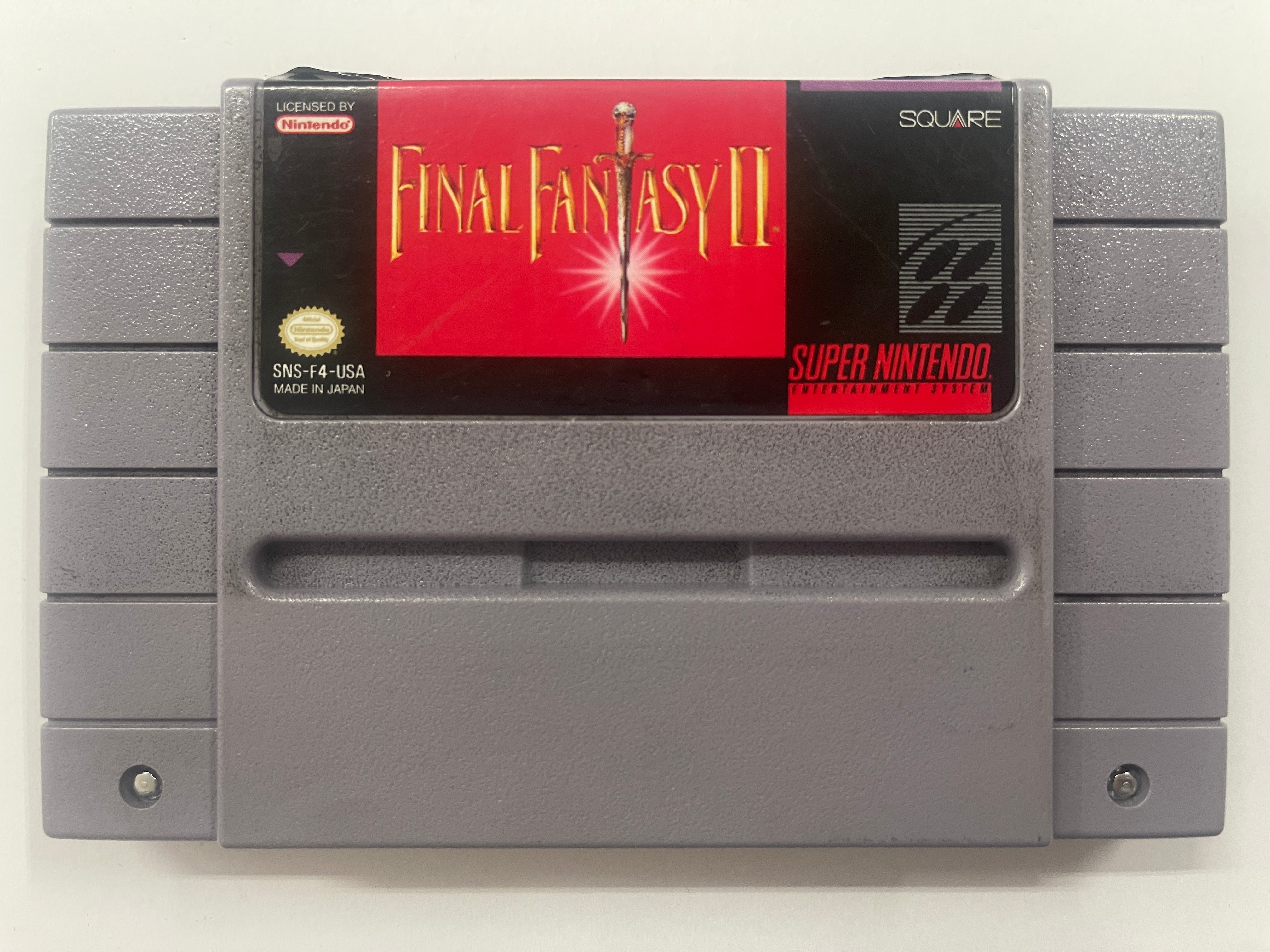 Final Fantasy II (2) NTSC Game Cartridge - Classic Retro RPG for Nintendo NES - Perfect for Collectors & Nostalgic Gamers