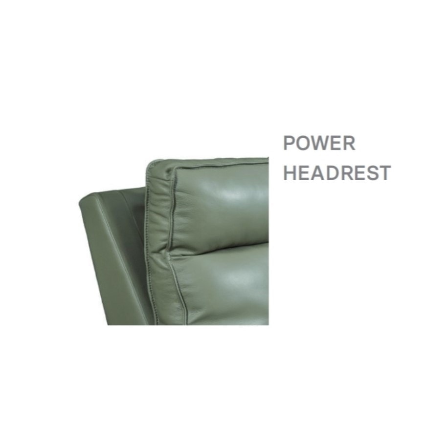 Oakley Power Reclining Sofa with Adjustable Headrest & Lumbar Support - Zero Gravity Recliner Chair for Living Room, Home Theater & Relaxation