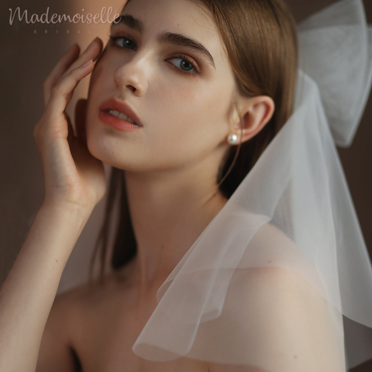 Emily Veil - Elegant Bridal & Wedding Veil for Bride | Perfect for Weddings, Prom & Special Occasions