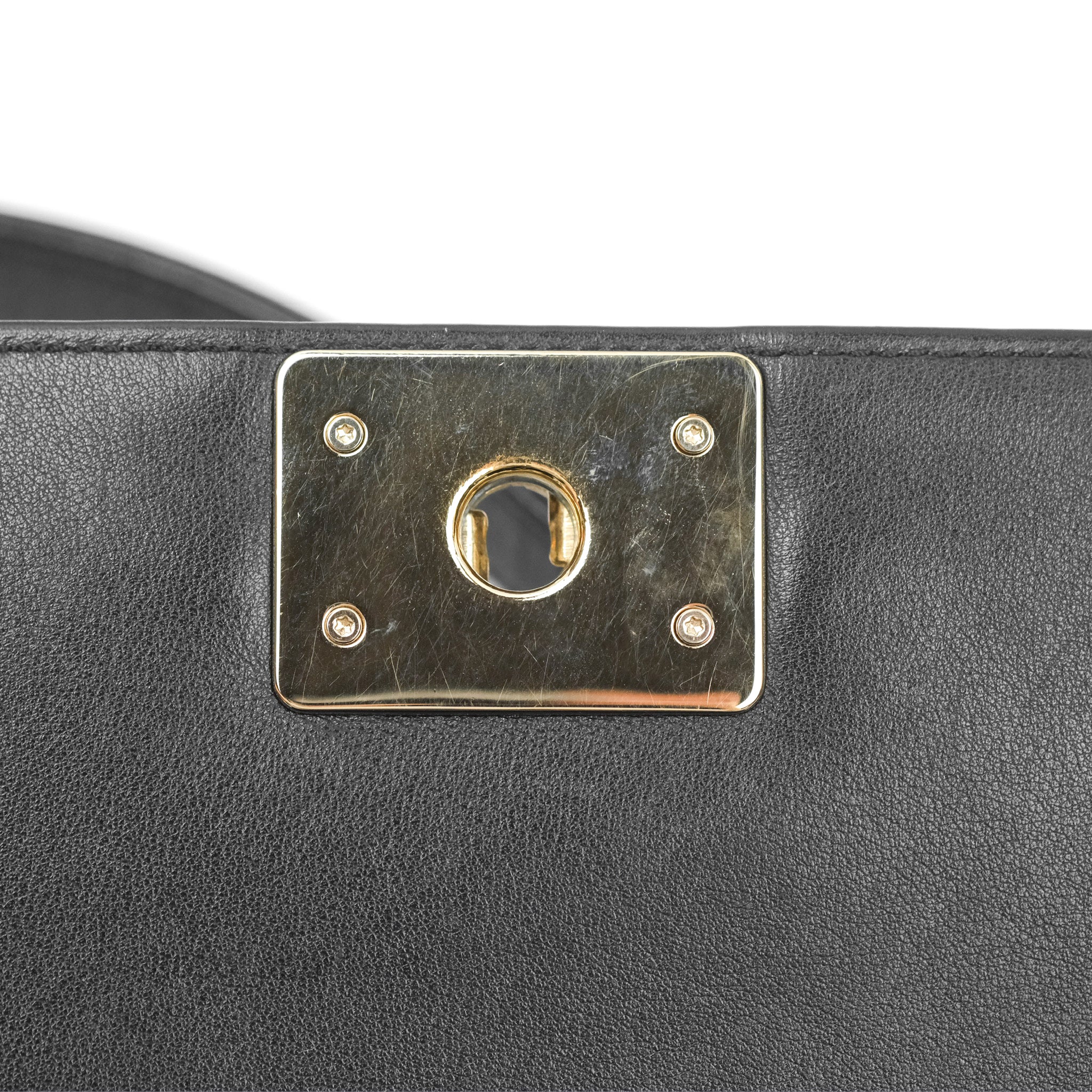 Chanel Chevron Small Boy Bag in Black Calfskin with Gold Hardware - Luxury Crossbody Bag for Women, Perfect for Evening Events & Date Nights