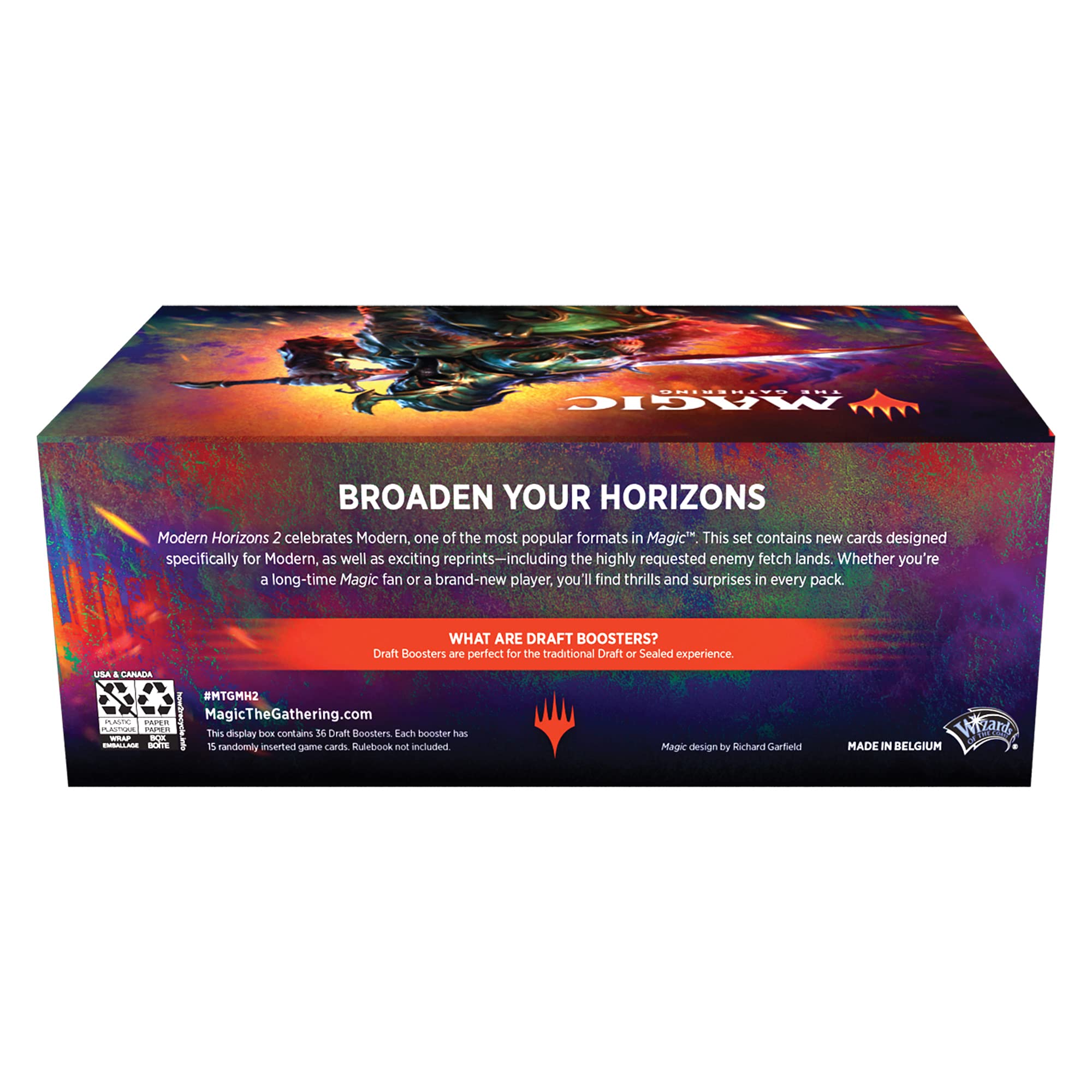 Magic: The Gathering Modern Horizons 2 Draft Booster Box - 36 Packs (540 Cards) | MTG Collector's Edition | Perfect for Draft Tournaments, Game Nights & Card Collectors