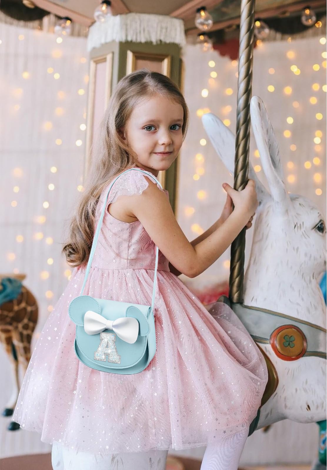 **Cute Toddler Girl Purse & Wallet Set - Birthday & Easter Gifts for Girls - Kids Crossbody Bag for School, Playdates & Special Occasions**