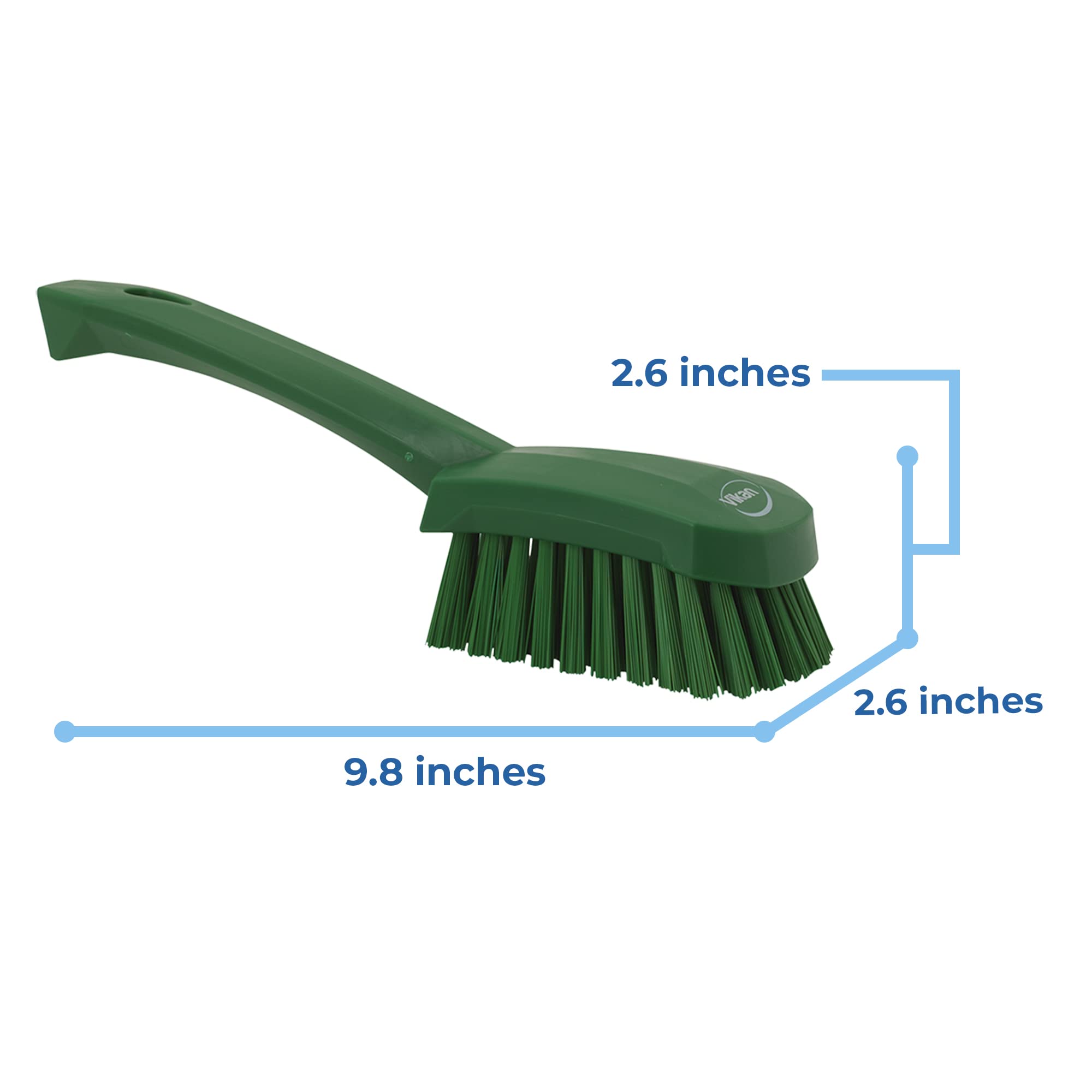 Vikan 41922 Stiff Bristle Cleaning Brush - 10